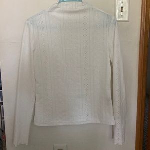 Plain white long sleeve